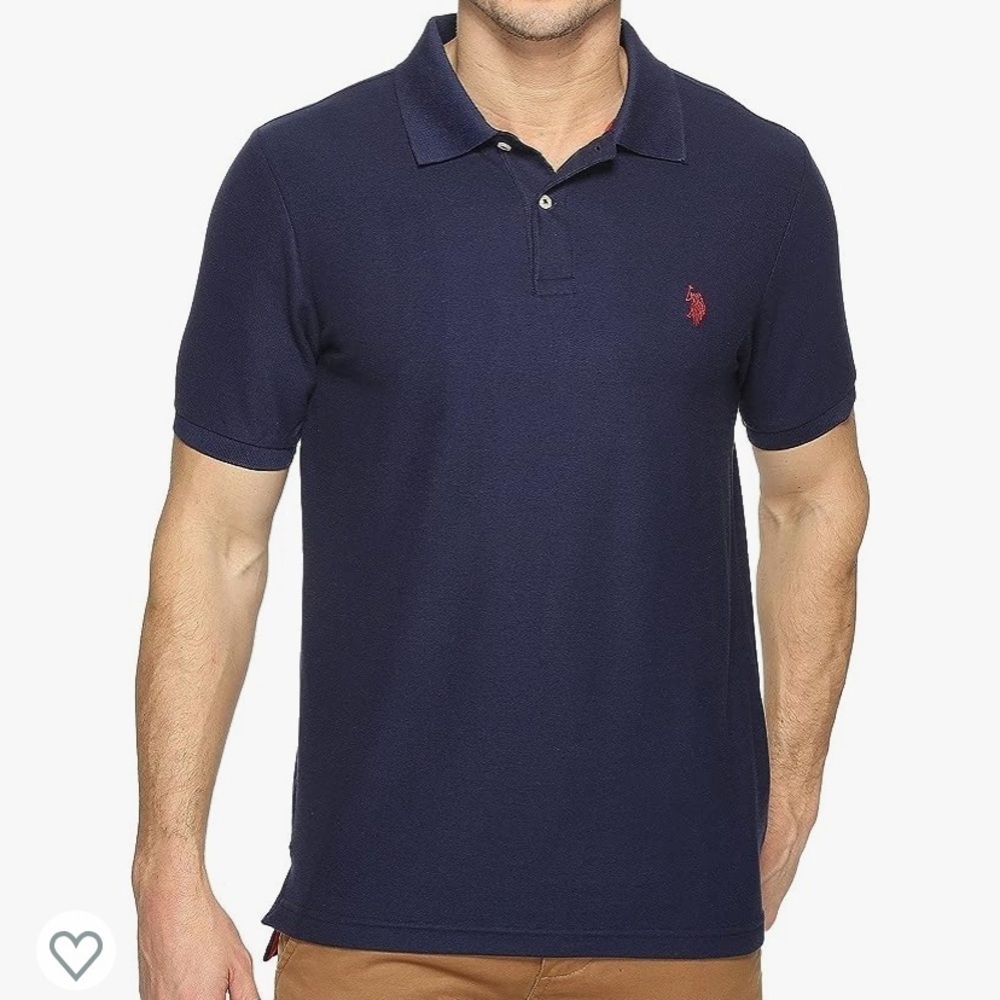 U.S. Polo Assn. Ultimate Pique Mens Classic Fit Short Sleeve Polo Shirt 2XLT